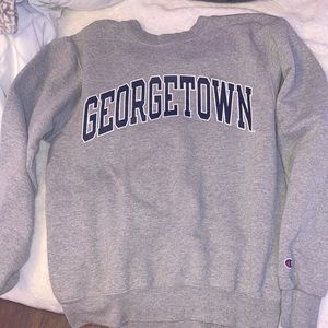 georgetown champion hoodie